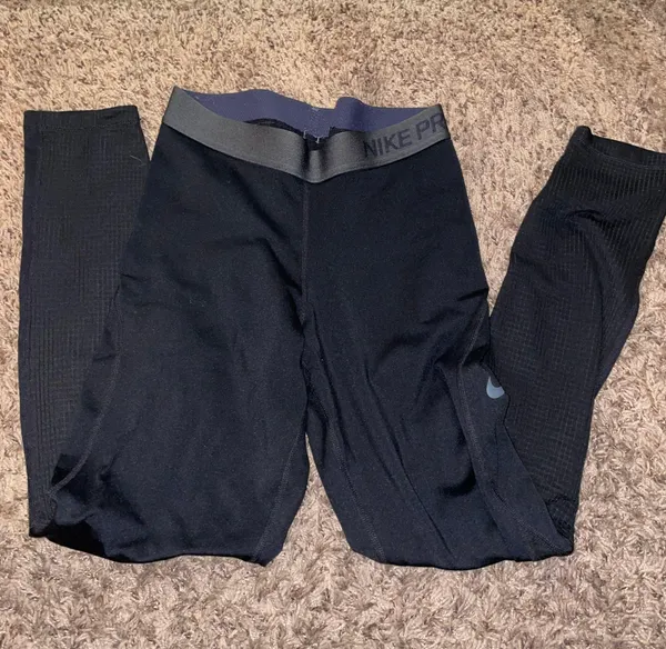 Nike Pro Leggings Black - Image 2