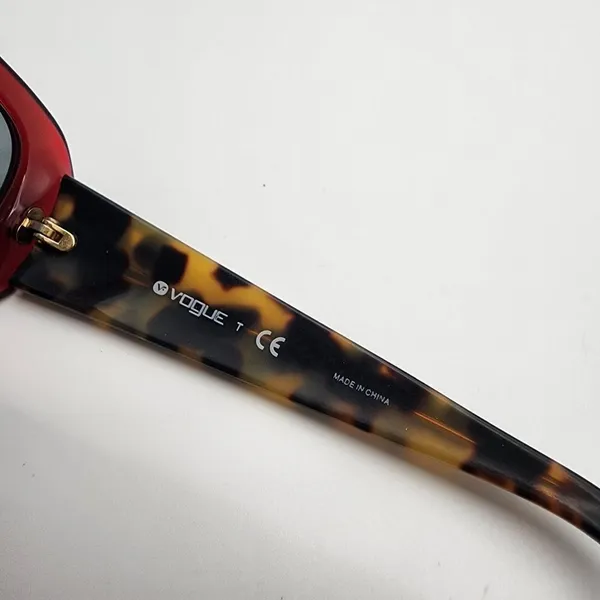 Vogue Red & Tortoiseshell Prescription Sunglasses Frames - Image 8