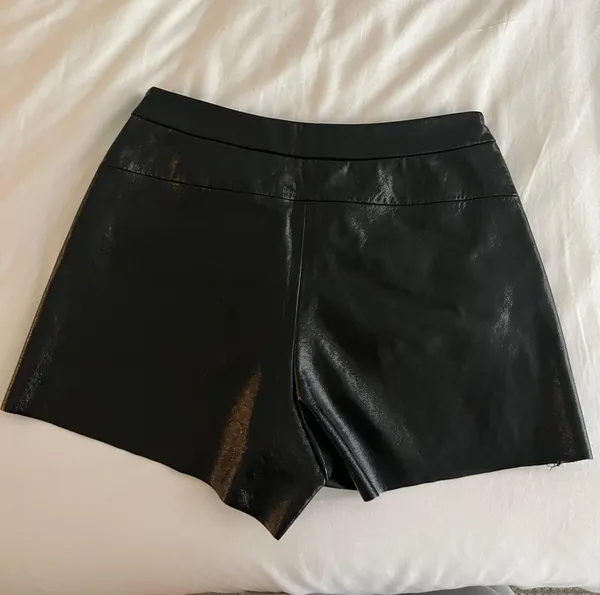 Patent Leather Skort - Image 2