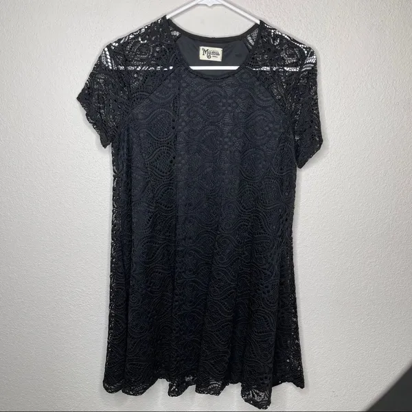 Show Me Your‎ MuMu Black Nick's Babydoll Dress - Image 12