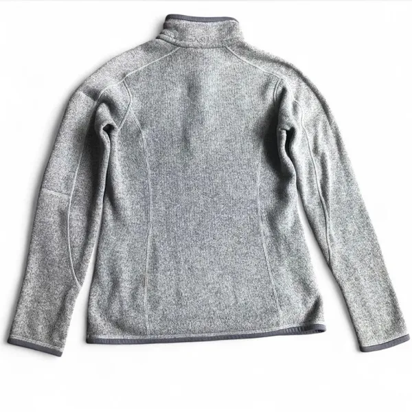 Patagonia Women's Better Sweater 1/4 Zip Fleece Gray Size XS - Image 3