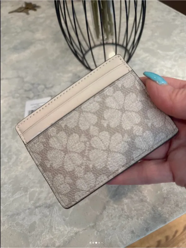 Kate Spade flower /spade card holder ID - Image 3