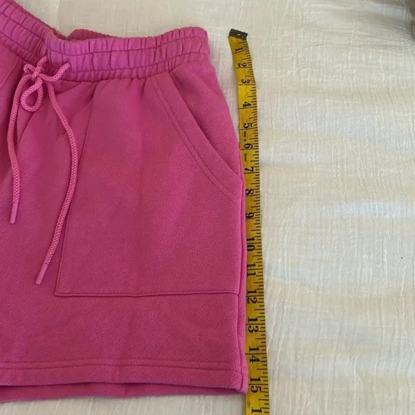 Victoria's Secret PINK Ivy Fleece Classic Shorts, Color Pink, Size Small, NWT - Image 9