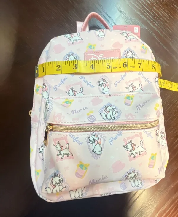 Disney The Aristocats Marie Print Mini Backpack - Image 7