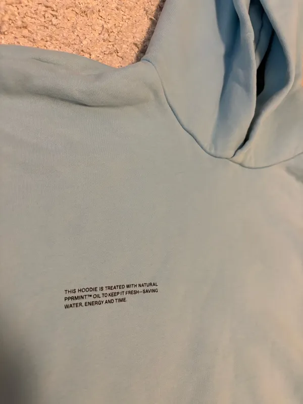 Pangaia blue hoodie - Image 4