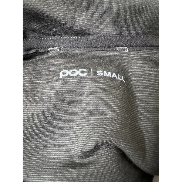 POC Womens Small Merino Hood Sylvanite Grey Melange Wool Blend Hoodie Sweatshirt - Image 4