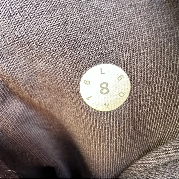 Lululemon Scuba Hoodie *Light Cotton Fleece (First Release) Size 8 Black - Image 9