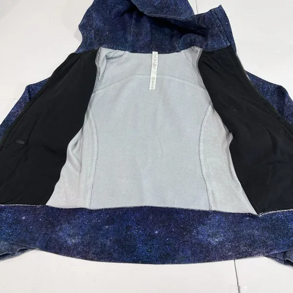 Lululemon Scuba Hoodie Sweatshirt Fleece Polar Lights Blue‎ Size 4 - Image 10