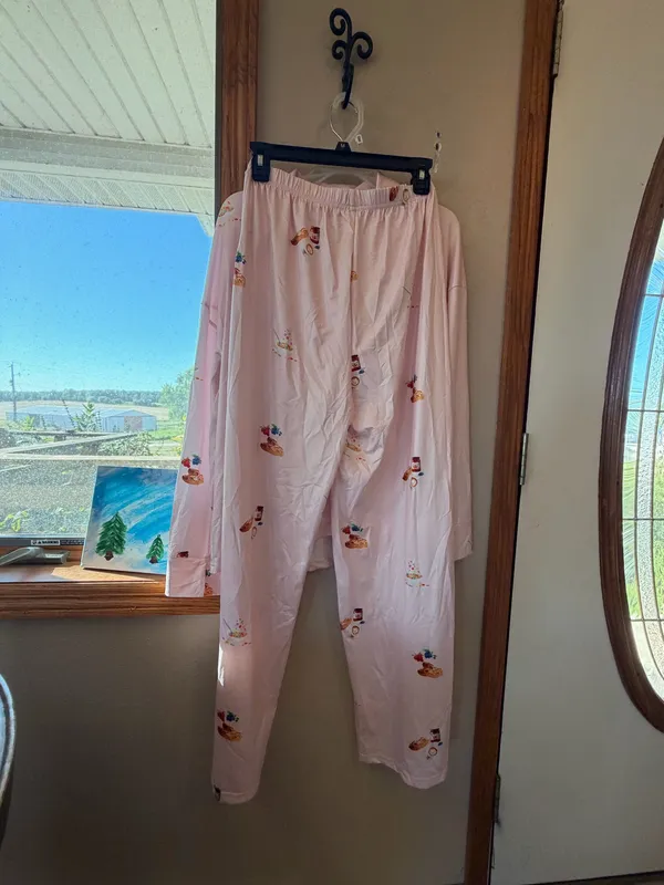 Missguided 🆕🎀Baby Pink “Brunch Club” Pajama Set - Image 9