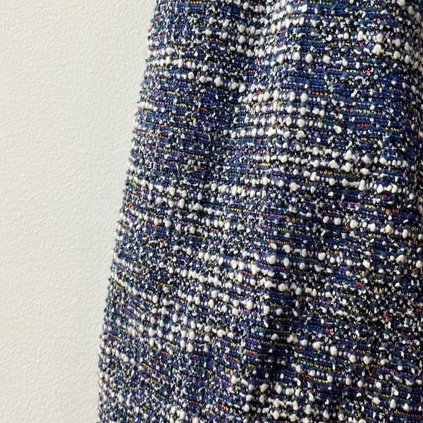 🆕 Grace Karin | Cap Sleeve Tweed Pencil Dress Blue White Small NWT - Image 8