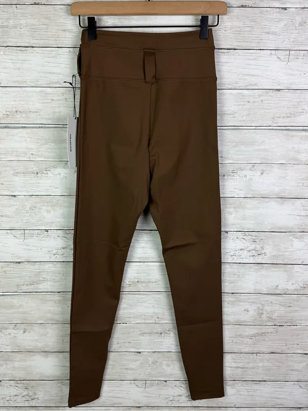 girlfriend collective Earth Brown High-Rise Compression Leggings Size Large - Image 5