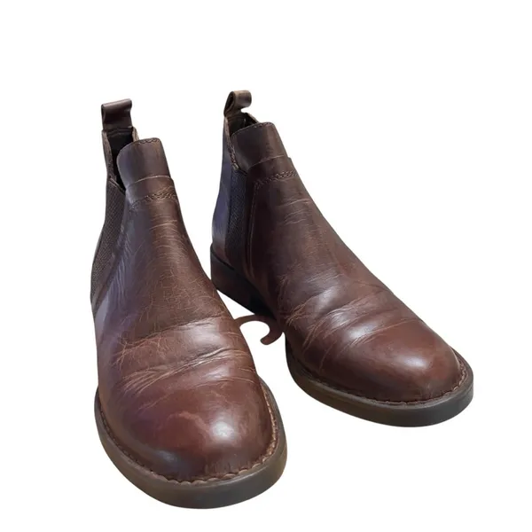 Born Women's Brenta Leather Chelsea Ankle Boots Brown Sz. 6.5 US Model BR0012106 - Image 6