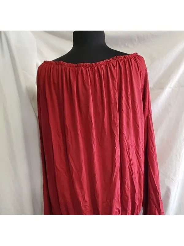 Ezbelle Off The Shoulder Blouse Size XXL NWT - Image 3