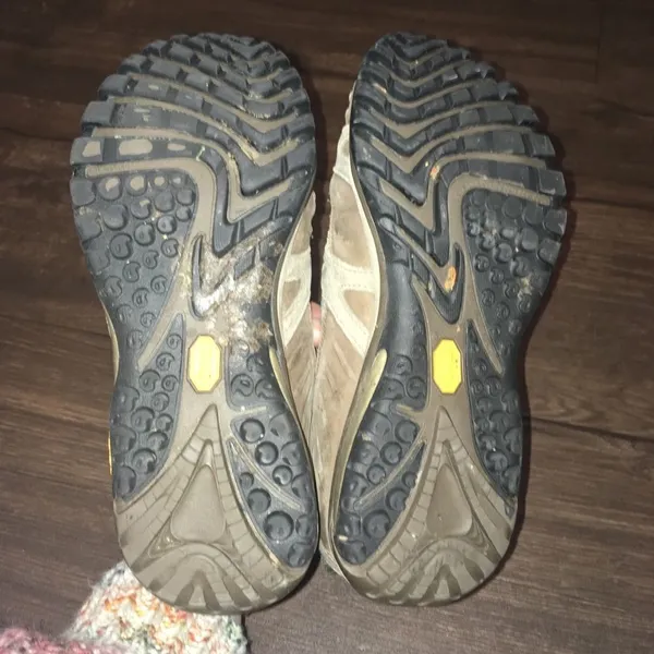 Merrell Siren Olive lace up slip on hiking 7.5 shoes - Image 5