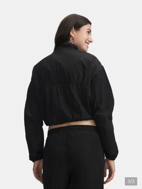 NWT Under Armour Rival Woven Full Zip - Image 3