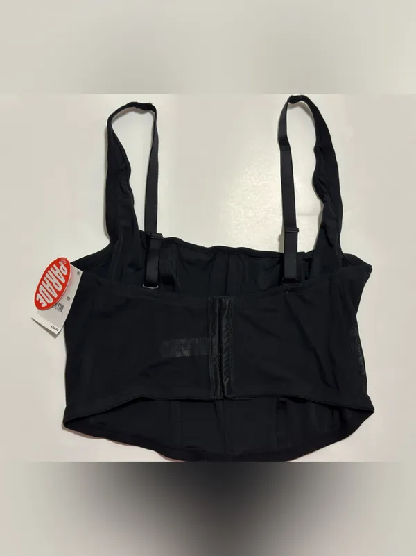 Everyday Black Tank Bra with Light Sculpting Support Size XL - Image 2