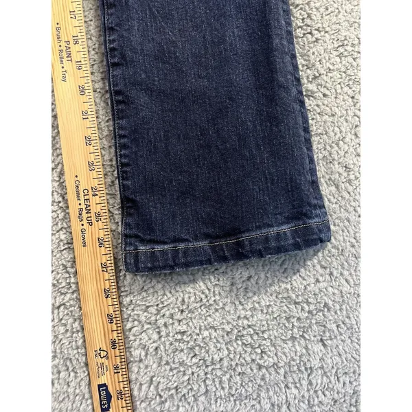 Lauren Ralph Lauren Jeans Womens 10 Mid Rise‎ Classic Bootcut Blue Denim Pants - Image 8