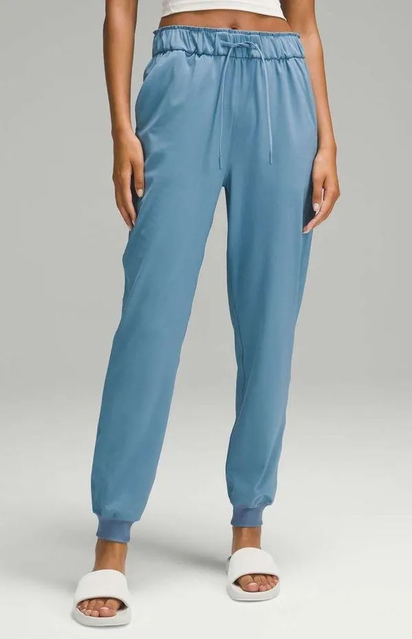 Lululemon Stretch High-Rise Jogger *Full Length Utility Blue Size 4 - Image 2