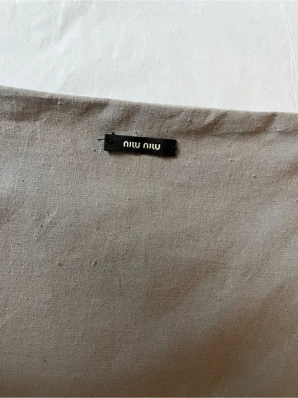 Single authentic Miu Miu dustbag for shoes. Used. - Image 2