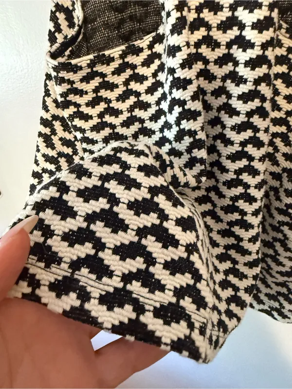 We The Free Black and White Knit Sleeveless Top - Image 7