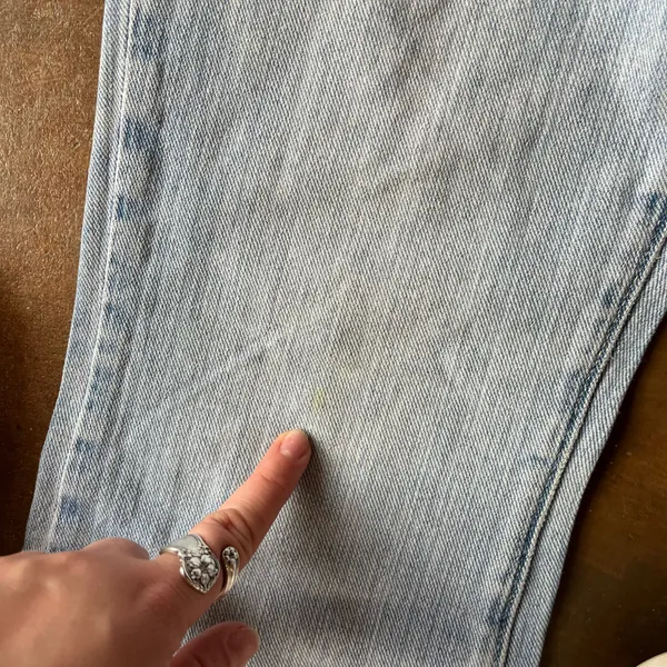 American Eagle Vintage Y2K Light Wash Low Rise Hipster Flare Jeans 8 Short Mall - Image 6