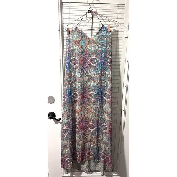 Show Me Your Mumu Erlyn Halter Maxi Dress‎ Women’s Size S Multicolor ( Reef) - Image 3