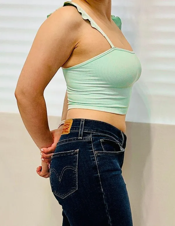 FP Movement by Happiness Runs Flirty Crop Tank - Iced Mint - XS/S - Image 3
