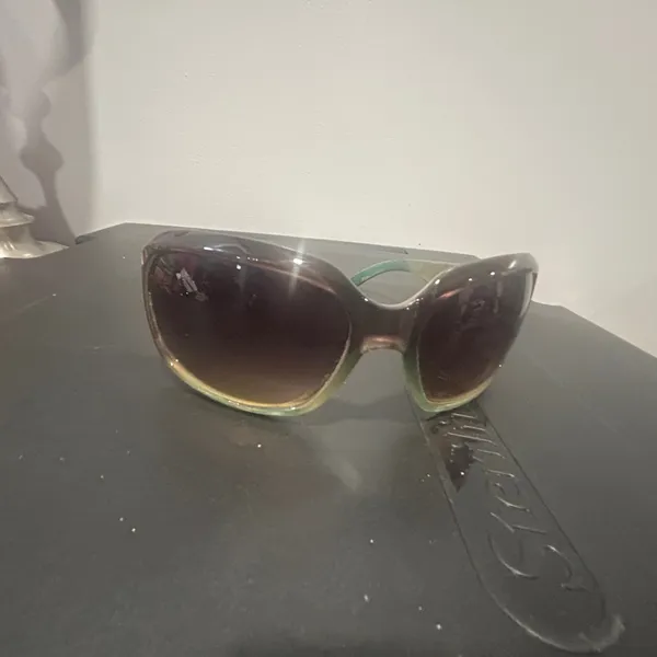 Stylish Green and Brown Gradient Sunglasses - Image 11