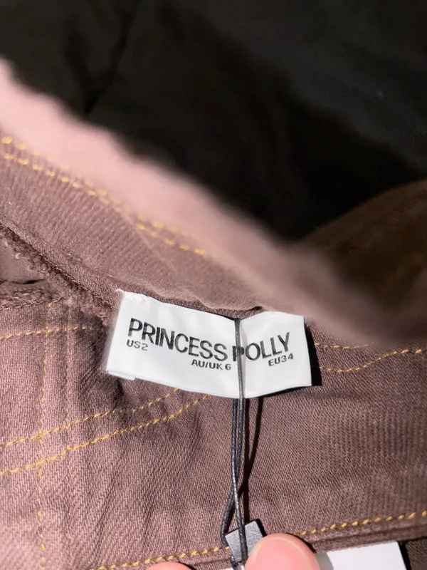 Bystander Lace Up Pants Brown princess Polly - Image 4