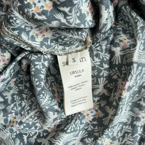 Sessun Ursula Midi Dress Sz Small - Image 8
