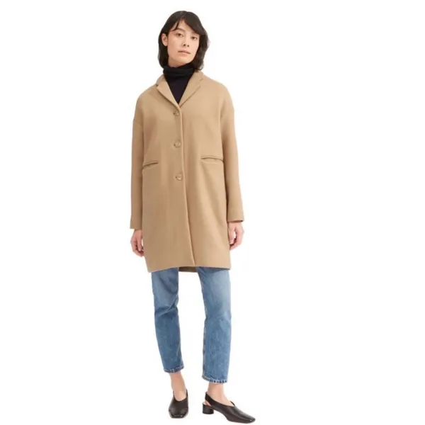 Everlane xxs wool cocoon coat - Image 6