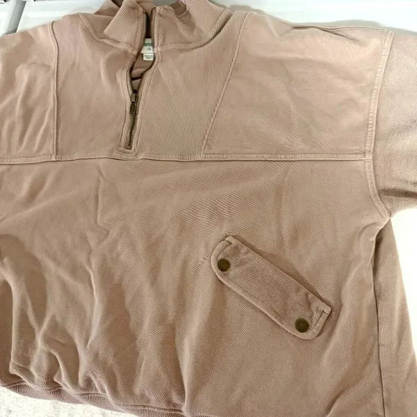 Aerie Luxe Motto Quarter Zip Pullover - Image 6