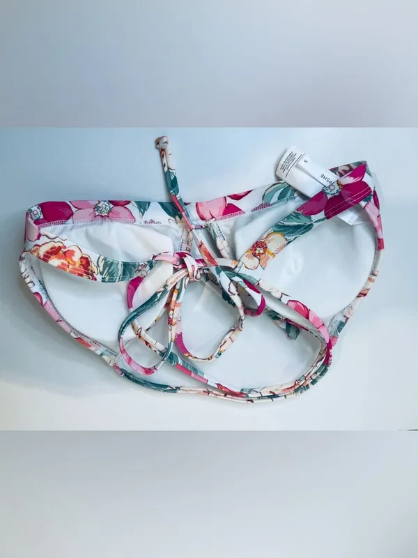 Cupshe Set NWT Women’s Pink Multi Floral Bikini Swimsuit Size‎ S - Image 10
