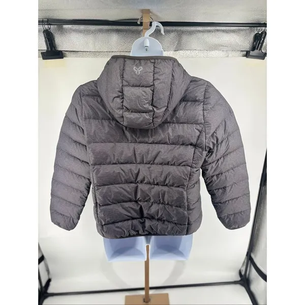Tna Aritzia The Little Puff Packable Down Puffer Jacket Size 1X Charcoal - Image 10