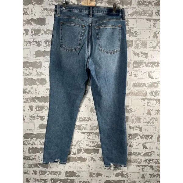 Abercrombie & Fitch | women distressed skinny high-rise denim jeans - Image 8