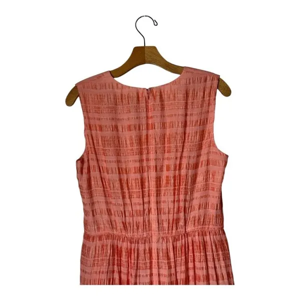 Gal Meets Glam Dress Women 6 Peach Coral Sleeveless Fiona‎ Tiered Maxi Boho - Image 5
