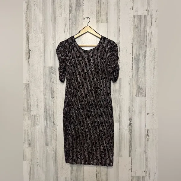 Quiz black and purple formal dress - Image 5