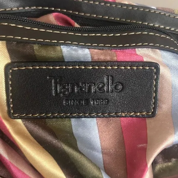✨Tignanello One Size Leather Black Tote✨ - Image 11