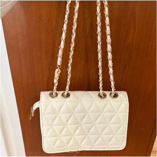 White shoulder bag - Image 3