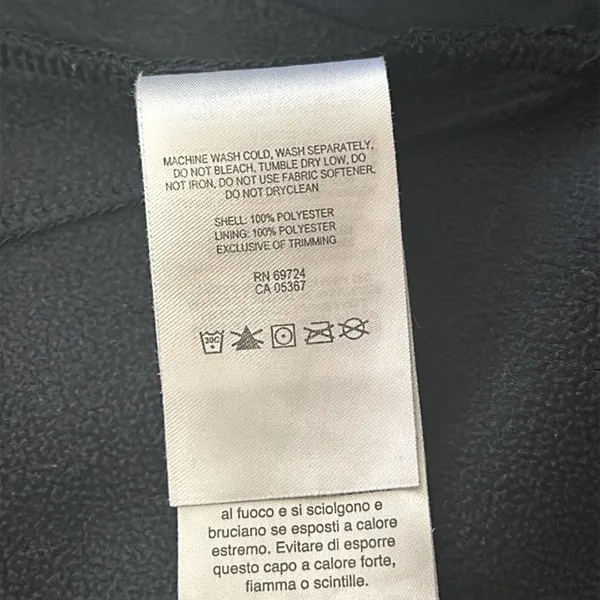 Columbia navy blue zip up softshell jacket with pockets size XL - Image 3