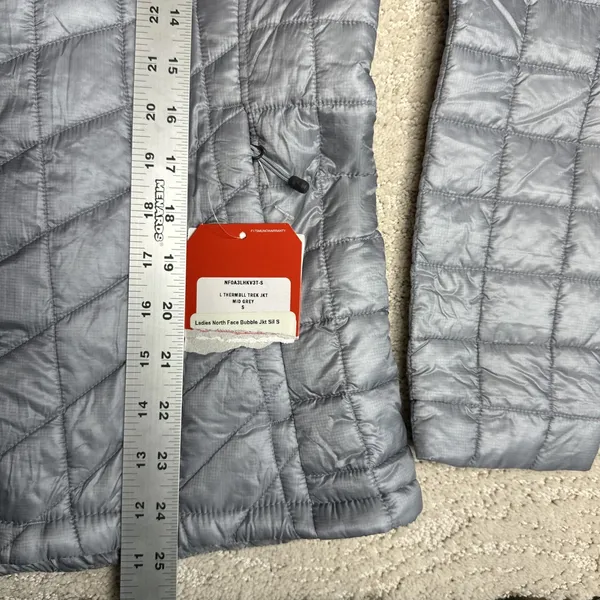 NEW Women's The North Face Small Thermoball Trek Jacket Grey Full‎ Zip - Image 6