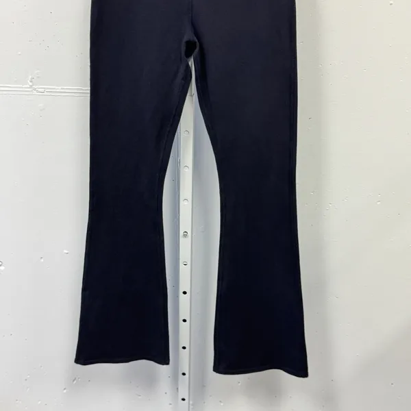 Alo Yoga High Waist Airbrush Bootcut Flare Leggings Black Size Small Yoga Pants - Image 6
