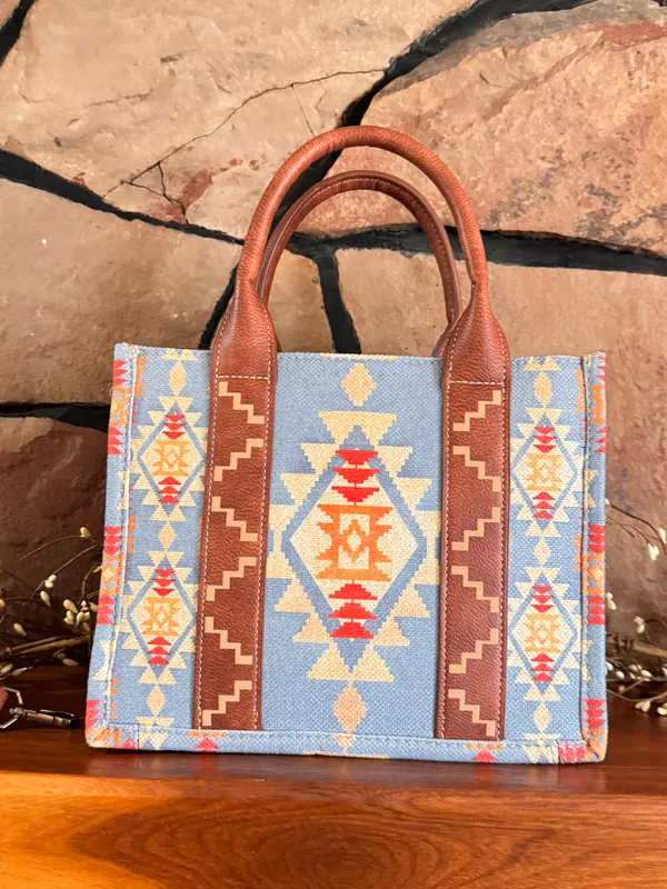 Southwestern Print Small Canvas Tote/Crossbody - Image 7