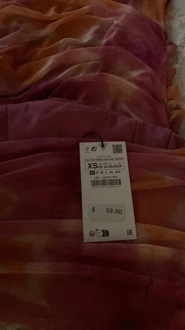 ZARA Tye-Dye Dress - Image 2