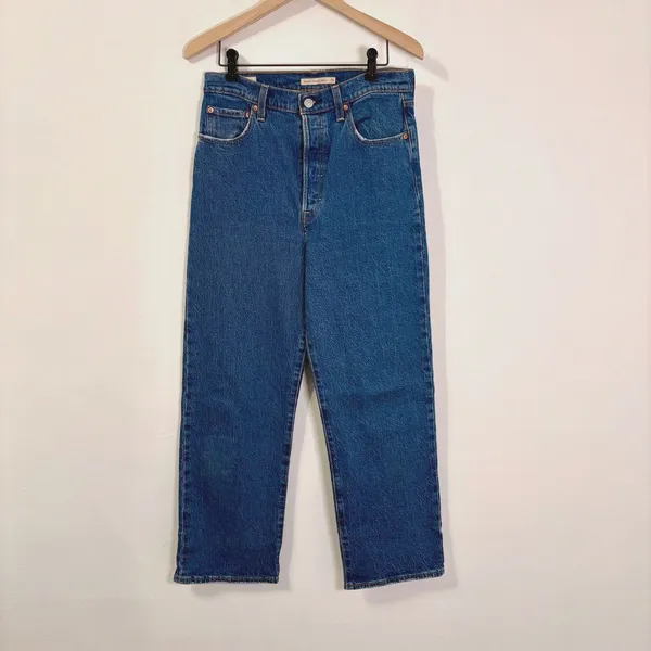 Levi's Ribcage Straight Ankle Jeans Sz 29 - Image 2