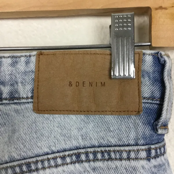 Denim Vintage Women’s Jeans Size 2 Light Blue Washed Cotton High Waisted - Image 6