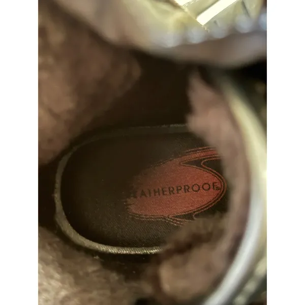 Weatherproof‎ Katie Black Quilted Winter Snow Boots Faux Fur Lined Size 6M - Image 8
