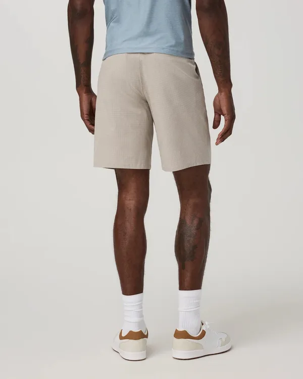 Vuori Size 30 Aim 8” Shorts in Khaki Houndstooth - Image 2