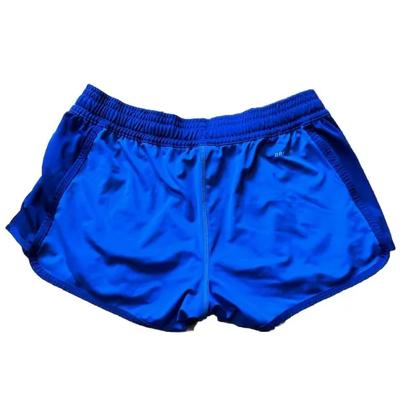 NIKE‎ DRI-FIT NAVY BLUE RUNNING SHORTS Sz S - Image 3