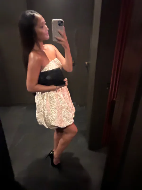Gold mini dress Size XS - Image 4